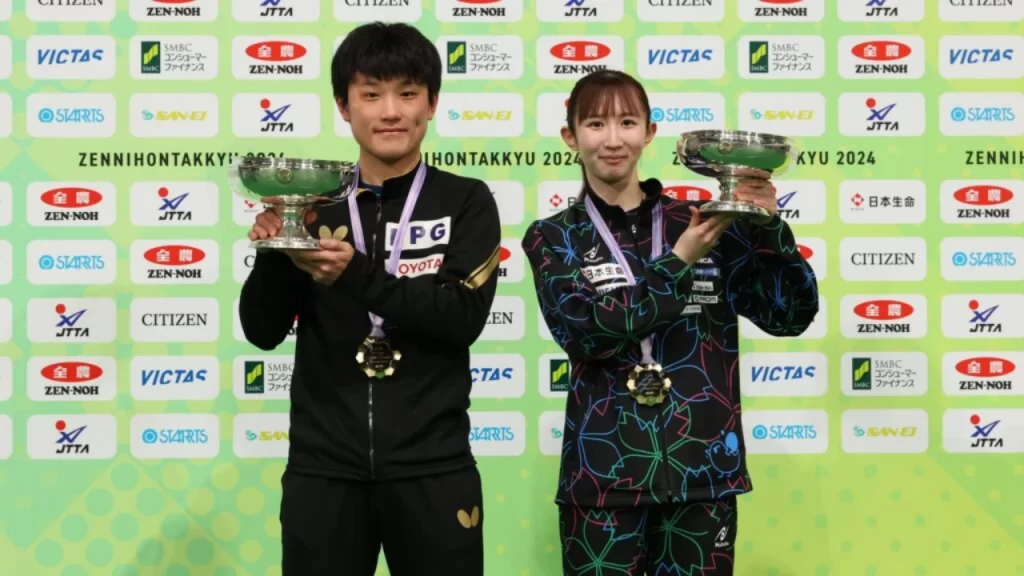 全日本卓球選手権大会2024優勝者